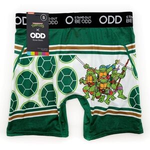 Odd Sox Teenage Mutant Ninja Turtles Boxer Briefs Mens Small Underwear TMNT Gift